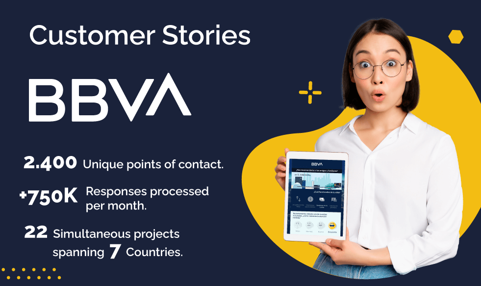 BBVA Deploys More Than 2,400 Unique Points of VoC Measurement in Its Mobile Banking App & Web with OPINATOR